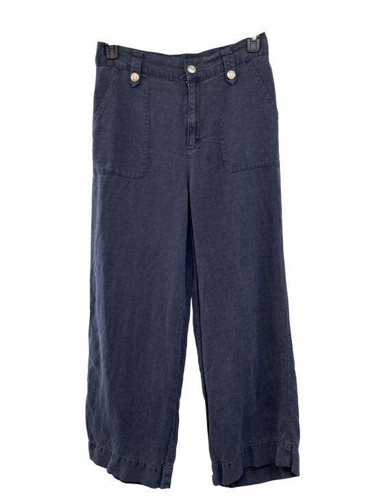 Cynthia Rowley Pants - Cynthia Rowley Wide Leg Pants Womens 8 Used Linen Blend